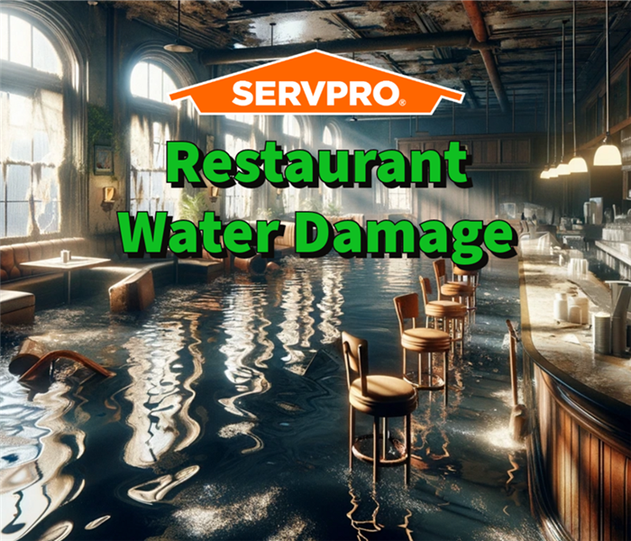 Restaurant water damage to a Gainesville restaurant